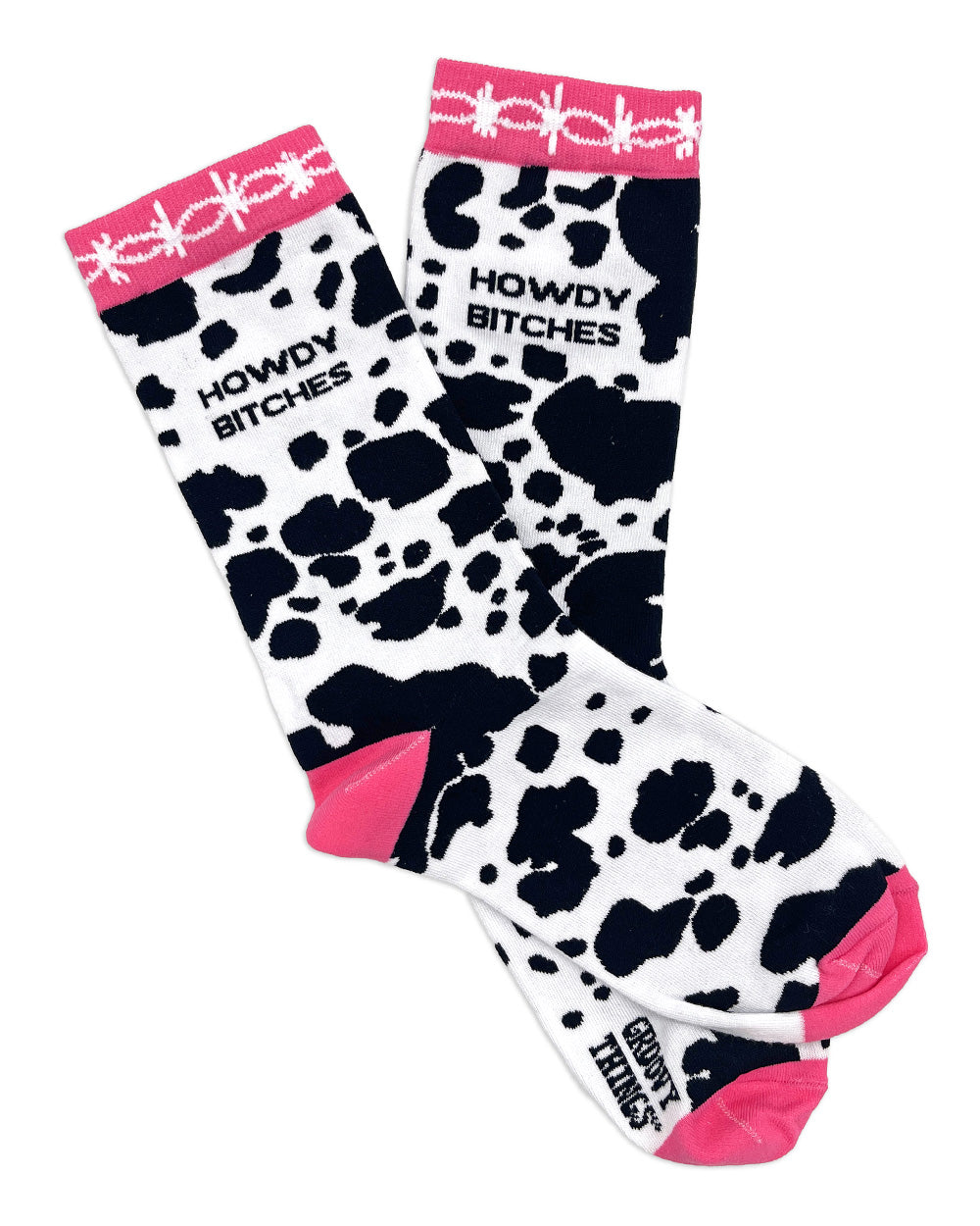 Howdy Bitches Socks-Groovy Things Co.-Strange Ways