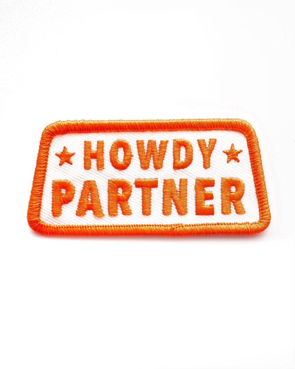 Howdy Partner Patch-Union Made-Strange Ways