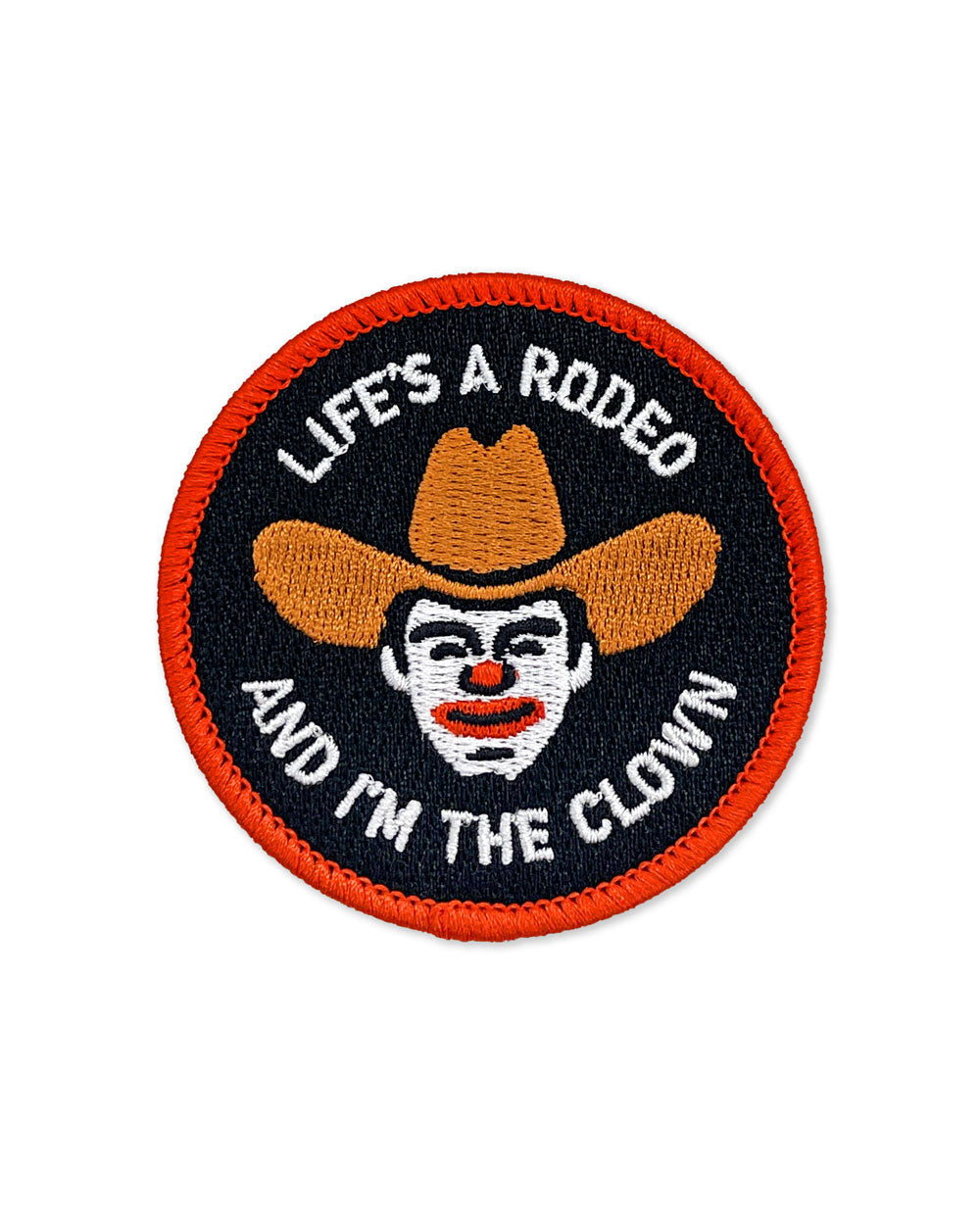 Rodeo Clown Patch