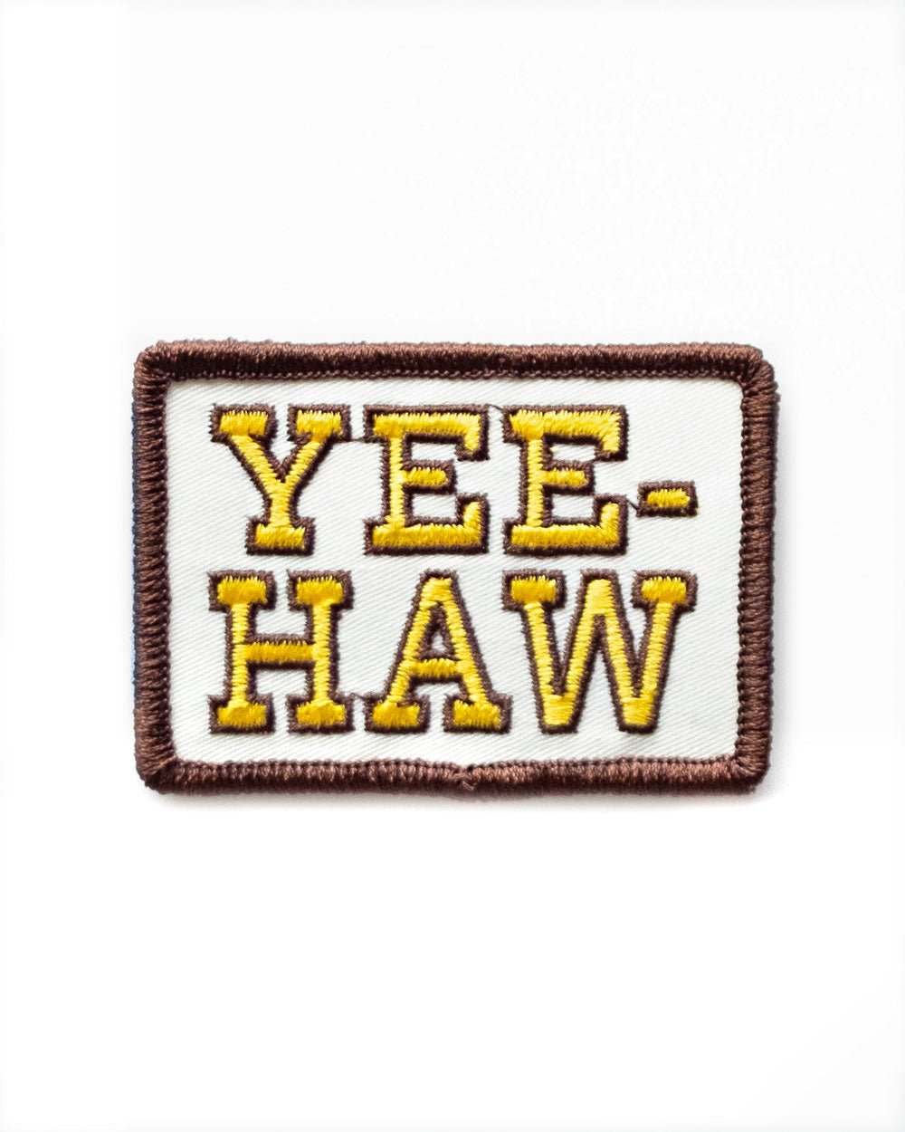 Yee-Haw Western Patch-Union Made-Strange Ways