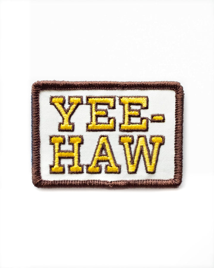Yee-Haw Western Patch-Union Made-Strange Ways