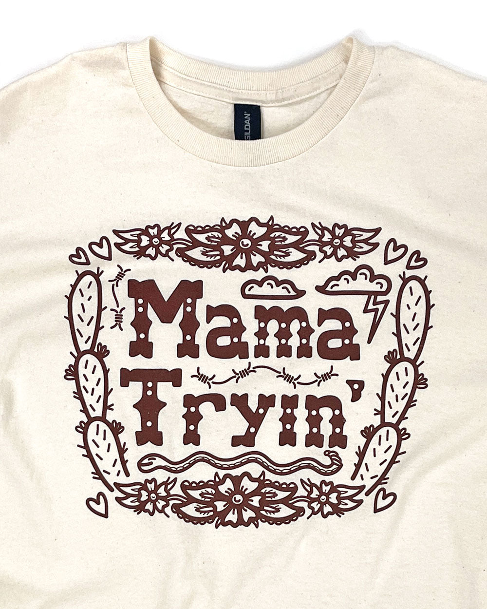 Mama Tryin' Unisex Shirt-KWT Designs-Strange Ways