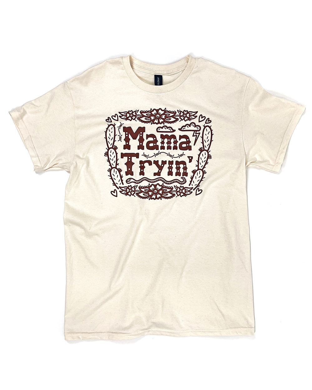 Mama Tryin' Unisex Shirt-KWT Designs-Strange Ways