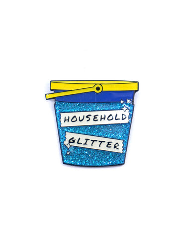Household Glitter Pin