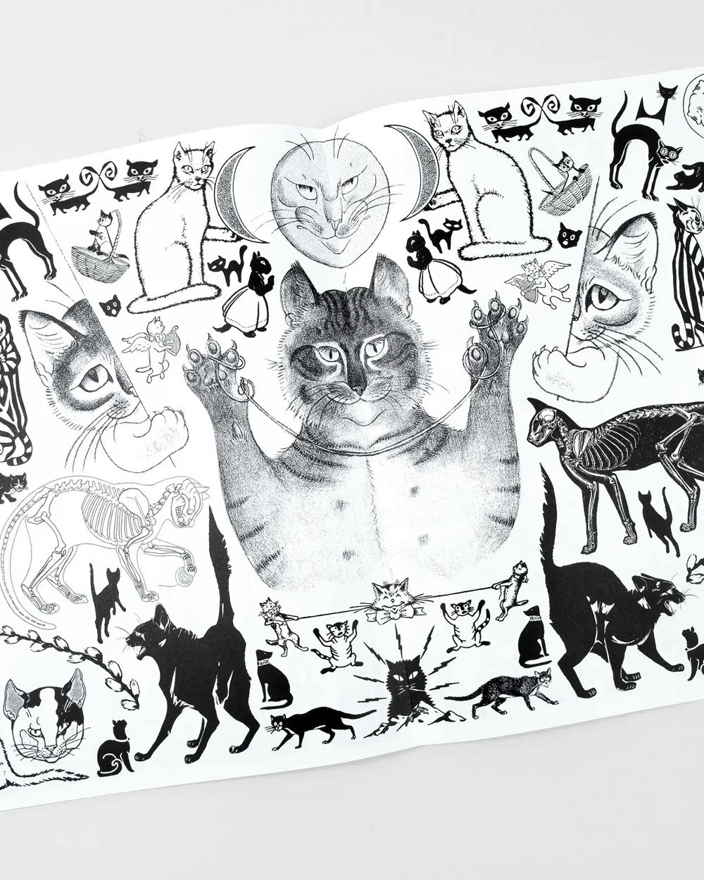 Crap Hound Art Zine - Cats-Sean Tejaratchi-Strange Ways
