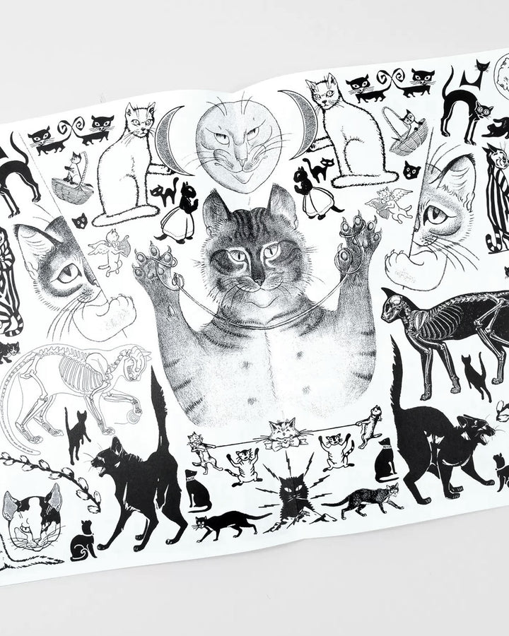 Crap Hound Art Zine - Cats-Sean Tejaratchi-Strange Ways
