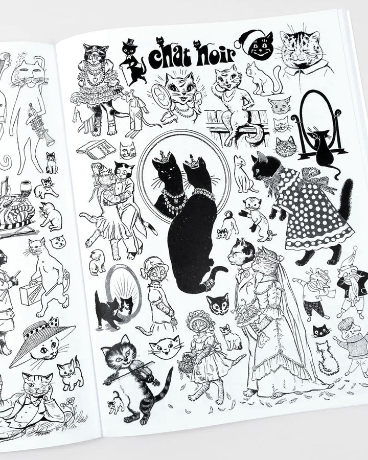 Crap Hound Art Zine - Cats-Sean Tejaratchi-Strange Ways