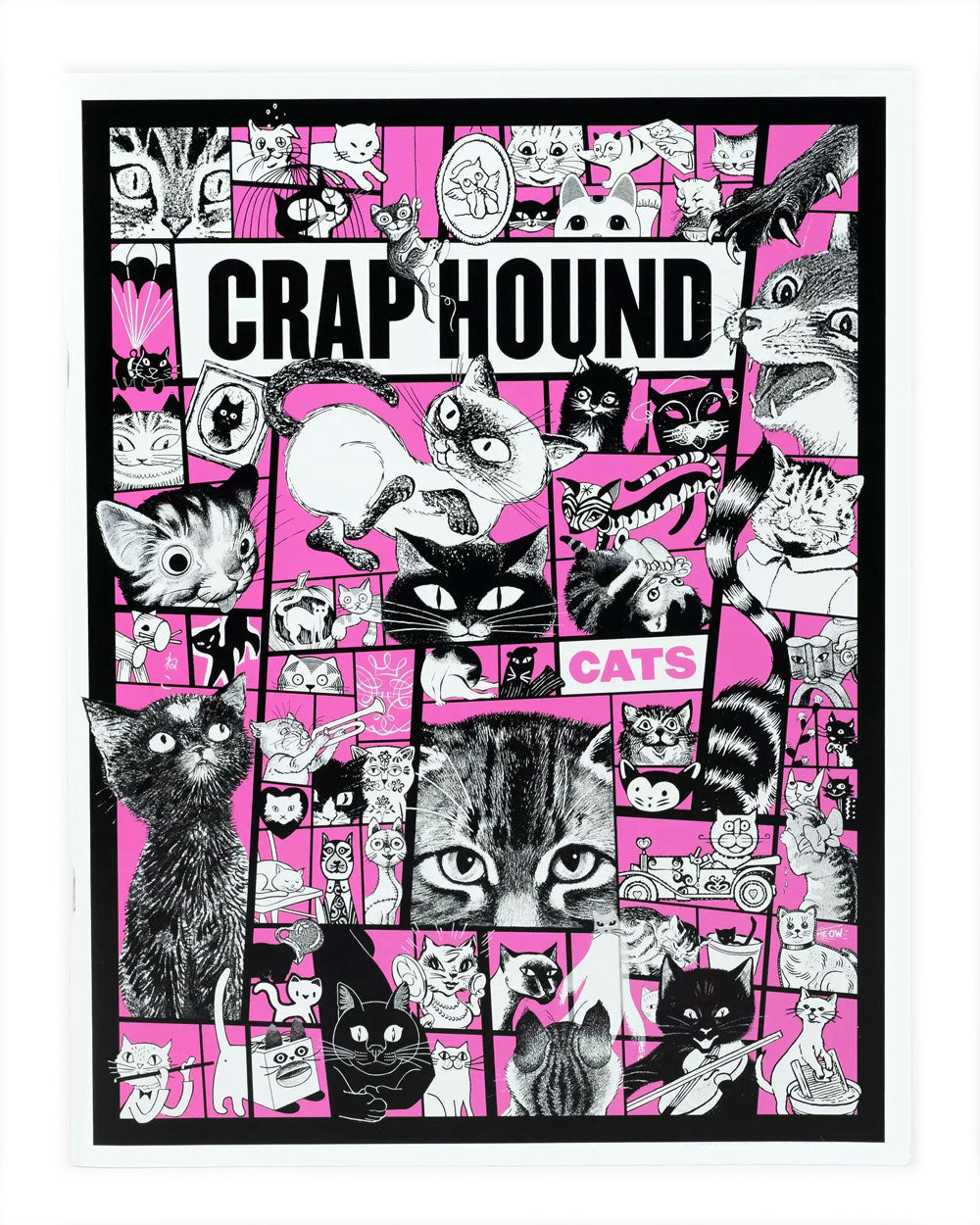 Crap Hound Art Zine - Cats-Sean Tejaratchi-Strange Ways