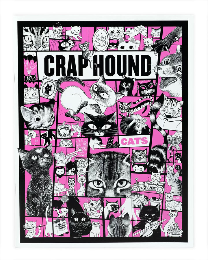 Crap Hound Art Zine - Cats-Sean Tejaratchi-Strange Ways