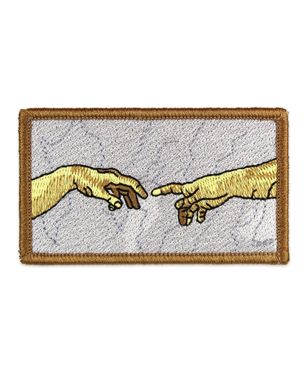 The Creation Of Adam Patch-Pin Museum-Strange Ways