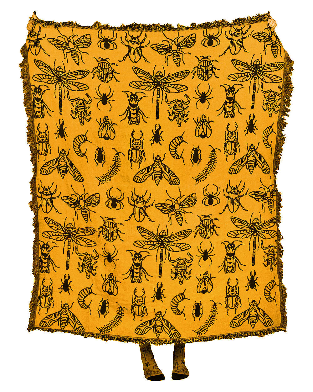 Creepy Crawlies Bug Blanket (Reversible)-FootClothes-Strange Ways