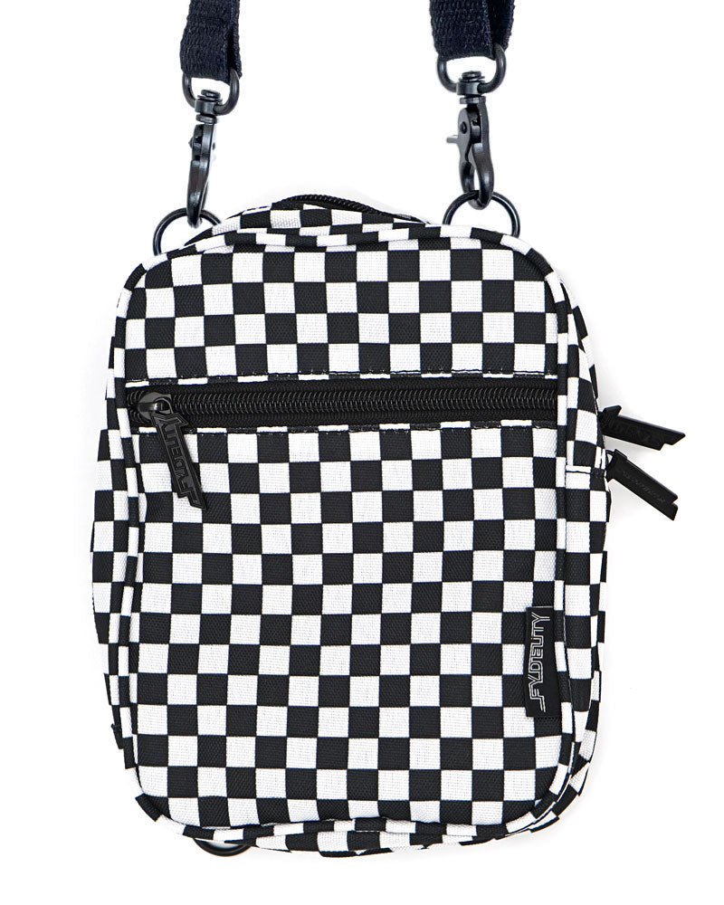 Checkered Crossbody Sling Bag-Fydelity Bags-Strange Ways