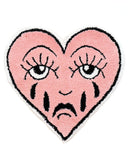 Crying Heart Floor Mat Rug-A Shop Of Things-Strange Ways