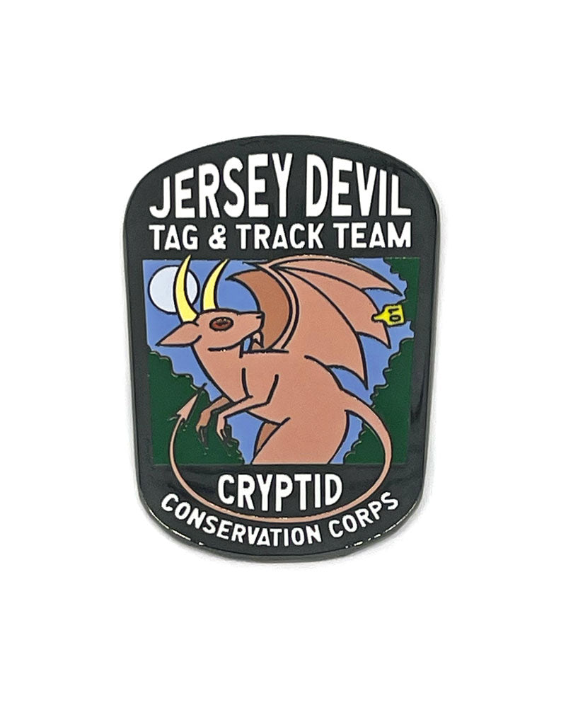 Jersey Devil Tag & Track Team Large Pin