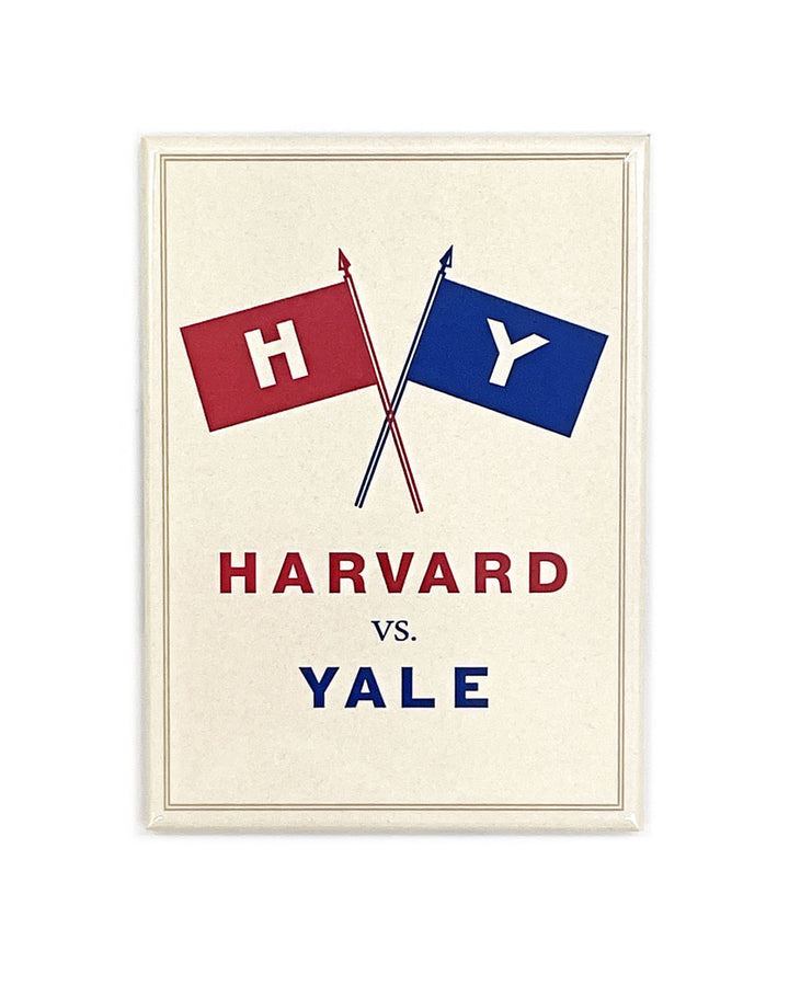 Harvard vs. Yale Magnet-Fridgedoor-Strange Ways