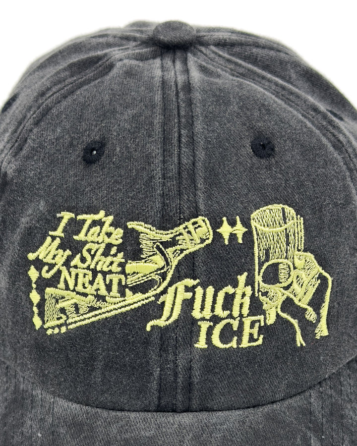 I Take My Shit Neat Dad Hat-Freddy Tyler Paul-Strange Ways