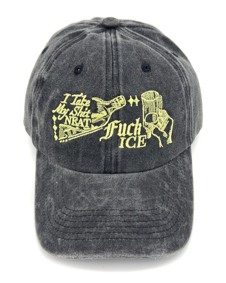 I Take My Shit Neat Dad Hat-Freddy Tyler Paul-Strange Ways