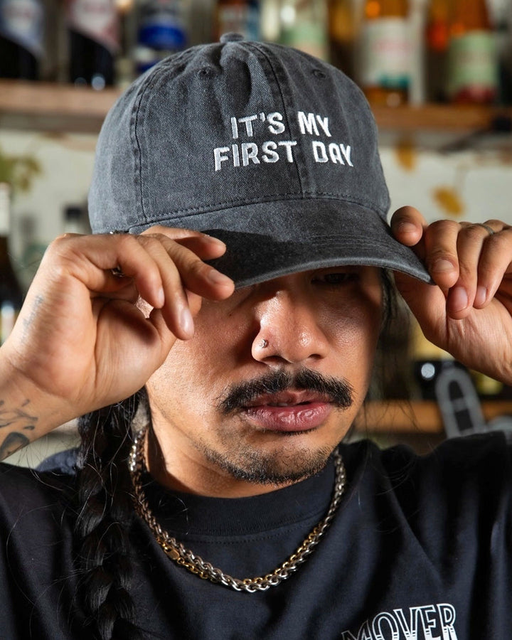 It's My First Day Dad Hat-Mover & Shaker-Strange Ways