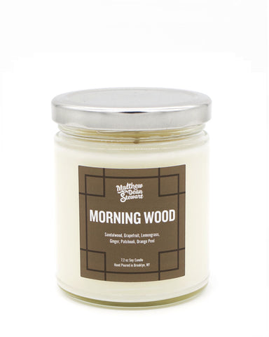 Morning Wood Soy Candle (7.2oz)