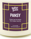 Pansy Soy Candle (7oz)-Matthew Dean Stewart-Strange Ways