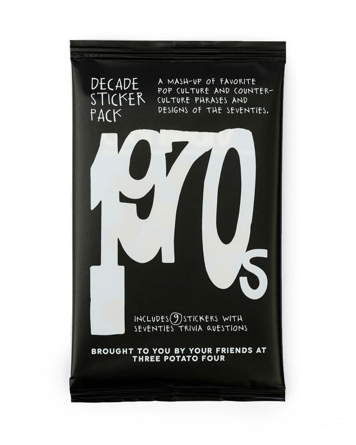 1970s Decade Sticker Pack (Set of 9)-Three Potato Four-Strange Ways