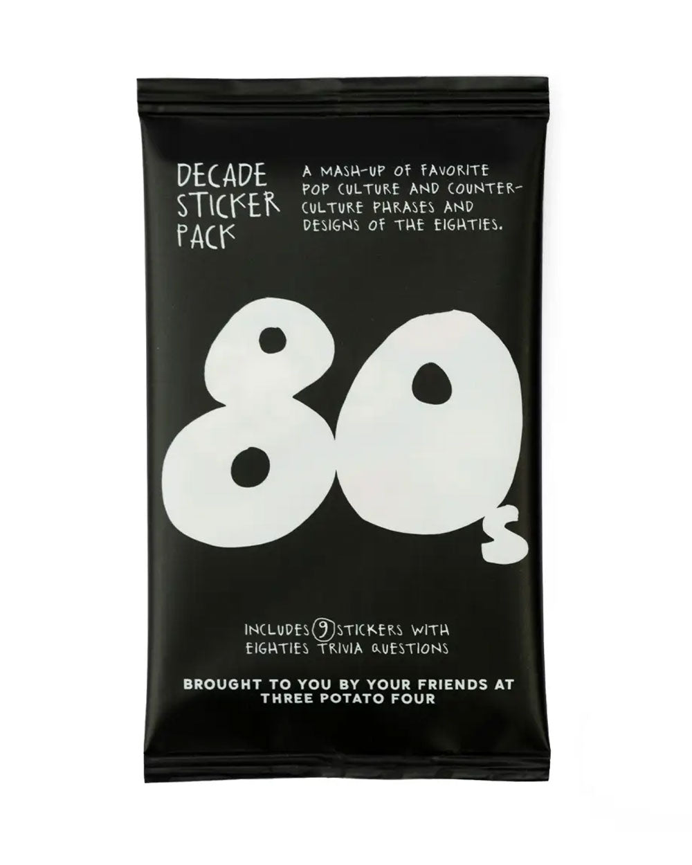 1980s Decade Sticker Pack (Set of 9)-Three Potato Four-Strange Ways