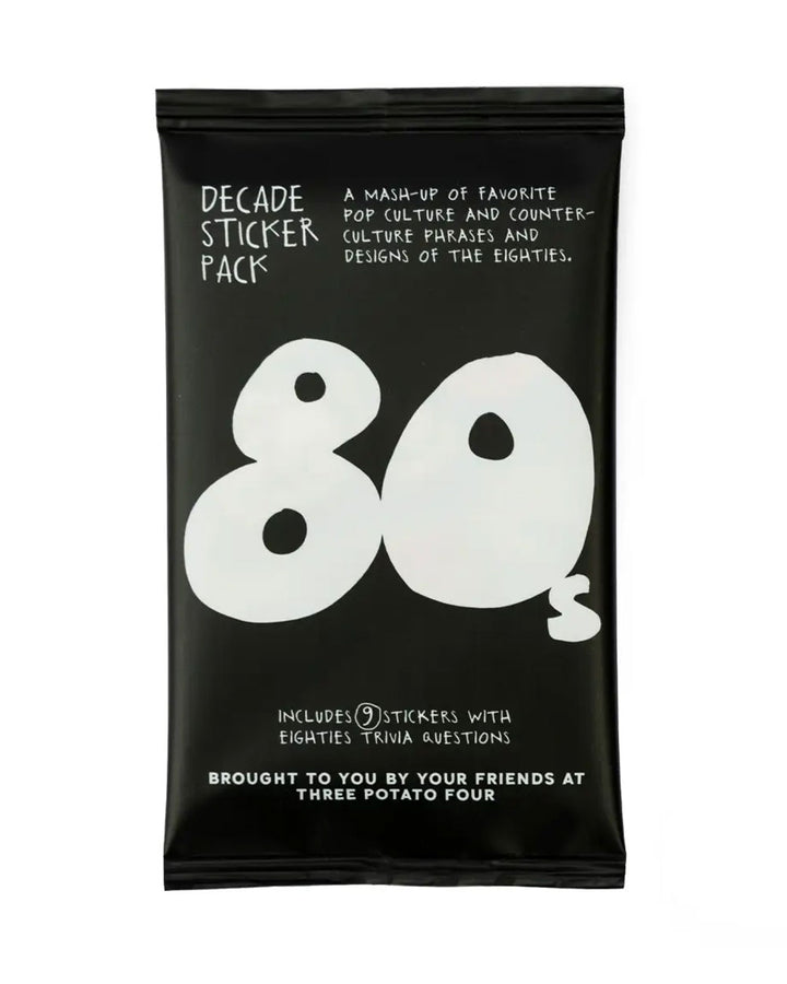 1980s Decade Sticker Pack (Set of 9)-Three Potato Four-Strange Ways