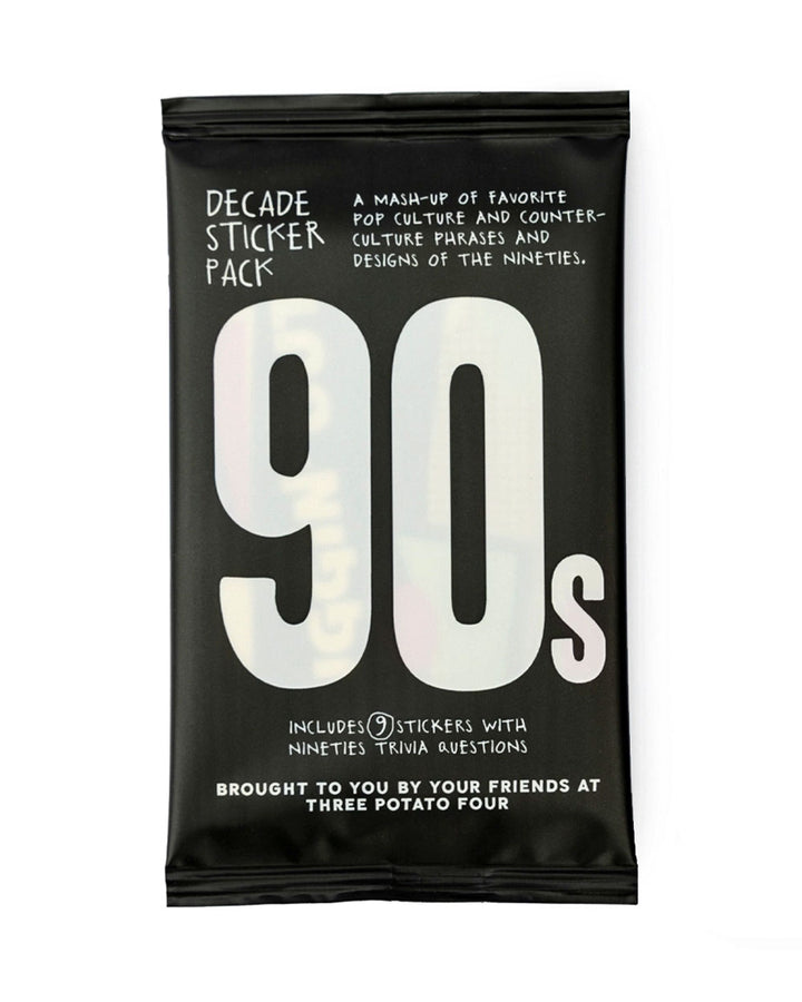 1990s Decade Sticker Pack (Set of 9)-Three Potato Four-Strange Ways