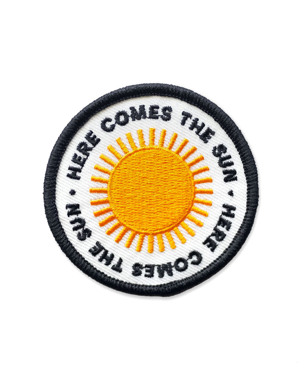 Here Comes The Sun Patch-Union Made-Strange Ways