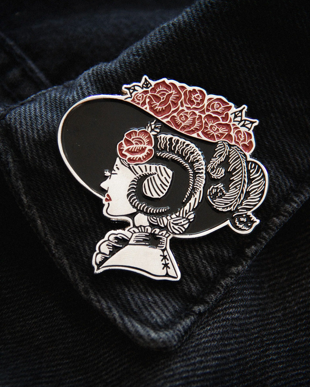 Horned Lady in Derby Hat Pin-Ectogasm-Strange Ways