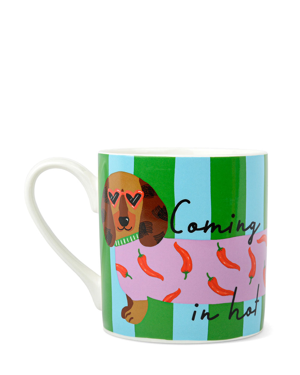 Coming In Hot Dog Coffee Mug-HIJINX-Strange Ways
