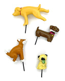 Adorable Dogs Potted Plant Markers (Set of 4)-Gift Republic-Strange Ways