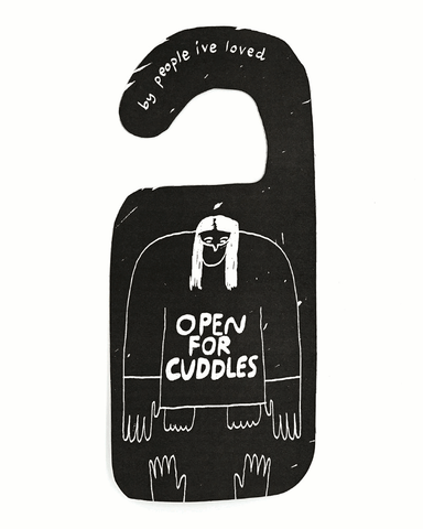 Touched Out Reversible Door Hanger