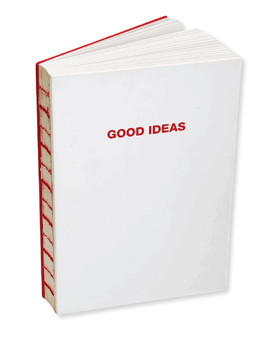 Bad Ideas / Good Ideas Double-Sided Notebook