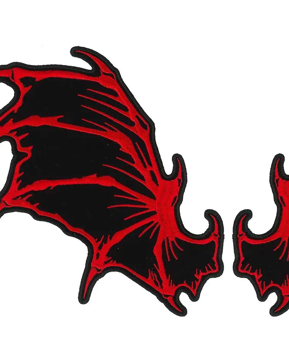 Dragon Wings Large Back Patch Set-Hot Leathers-Strange Ways