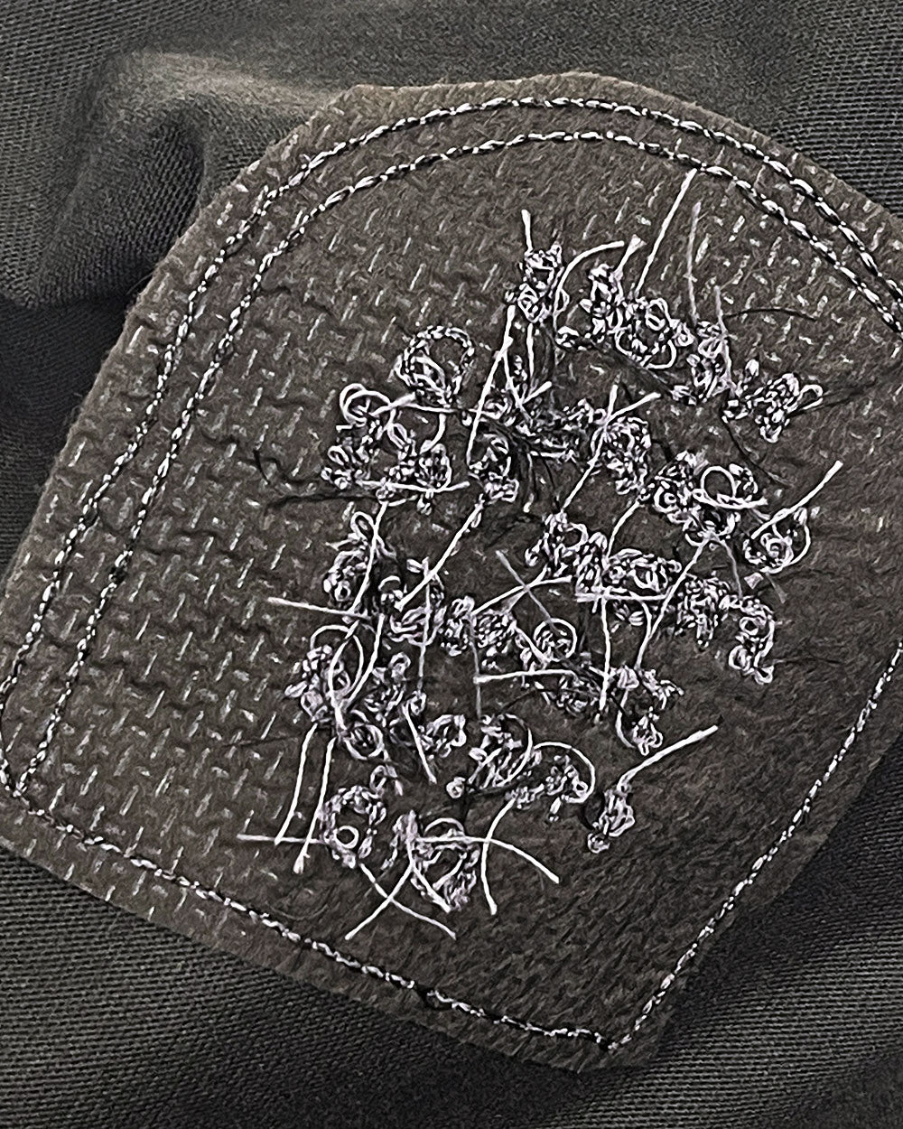 Never Learned Embroidered Unisex Shirt-Crewel and Unusual-Strange Ways