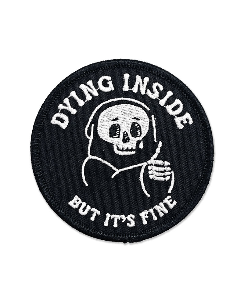 Dying Inside Grim Reaper Patch-Creepy Orca Supply Company-Strange Ways