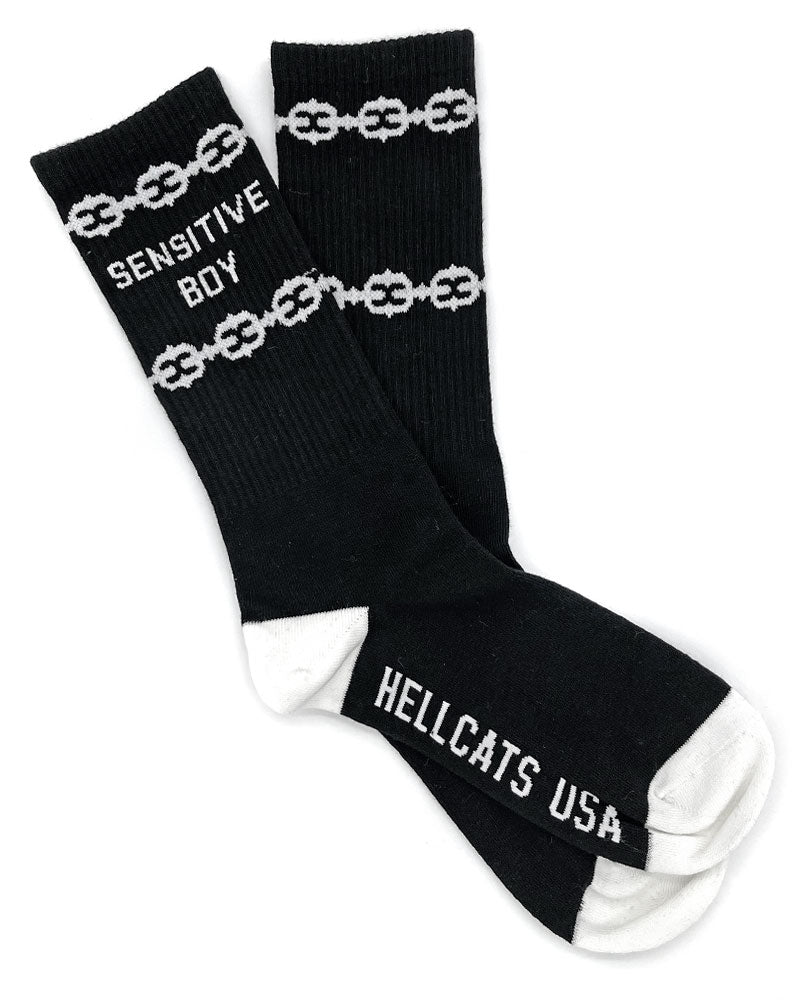 Sensitive Boy Socks-Hellcats USA-Strange Ways