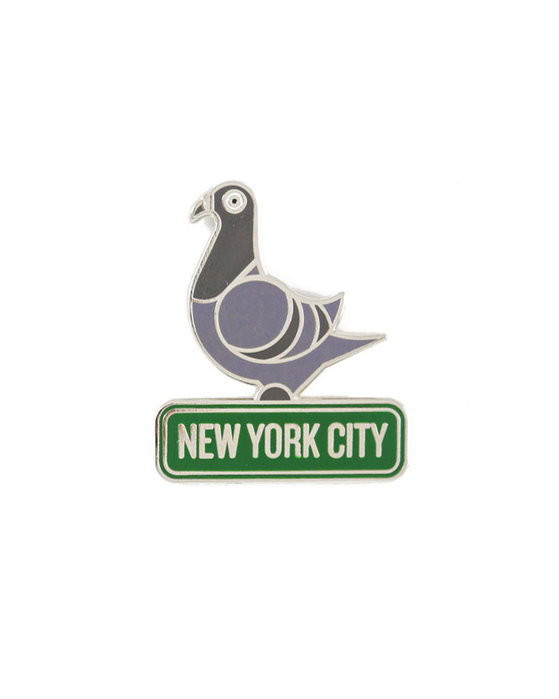 New York City Pigeon Pin-These Are Things-Strange Ways