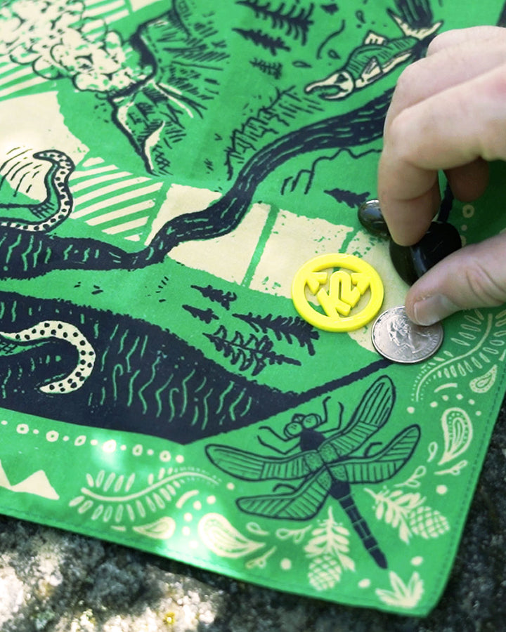 Evergreen Bandana Game-NW Corner Goods-Strange Ways