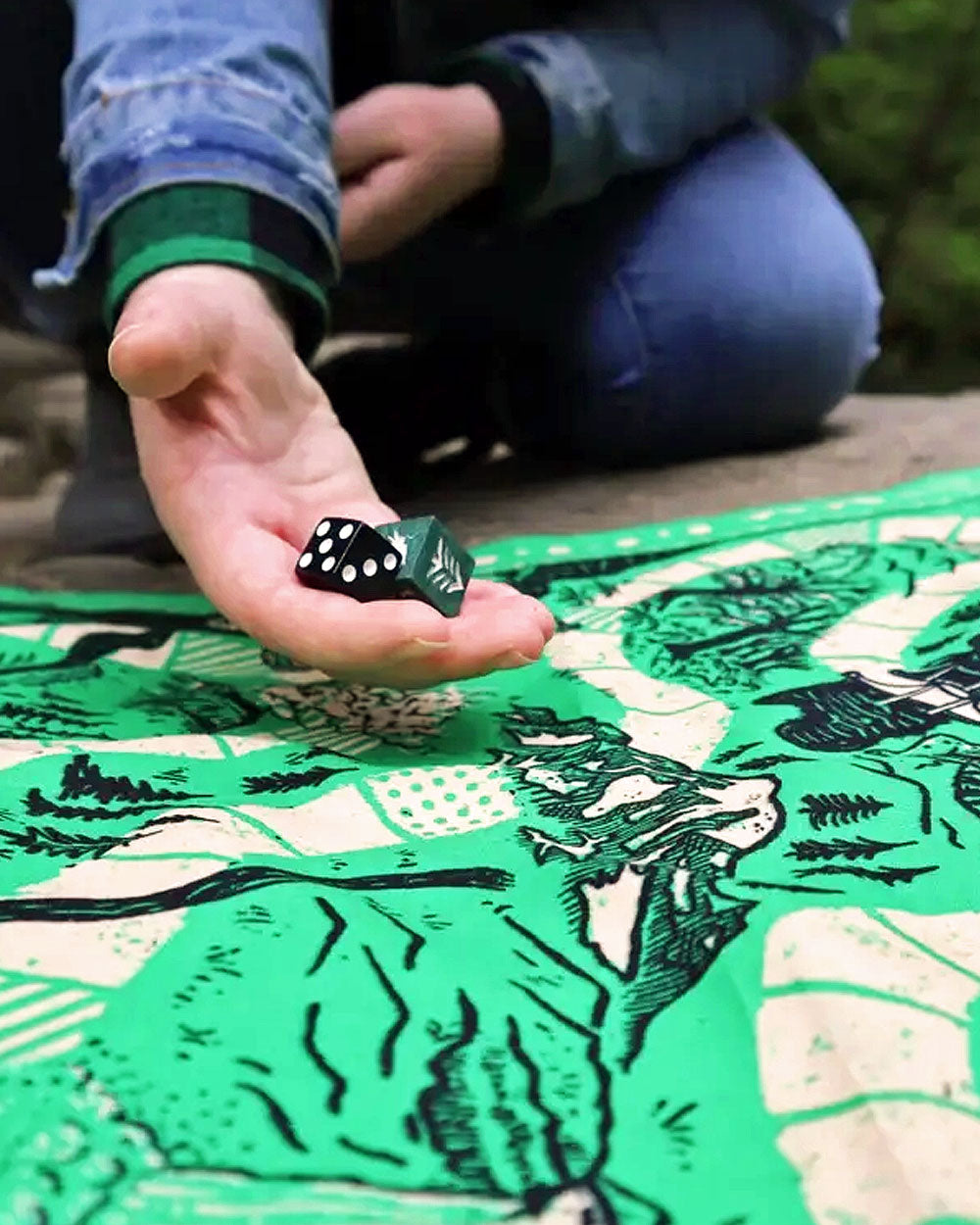 Evergreen Bandana Game-NW Corner Goods-Strange Ways