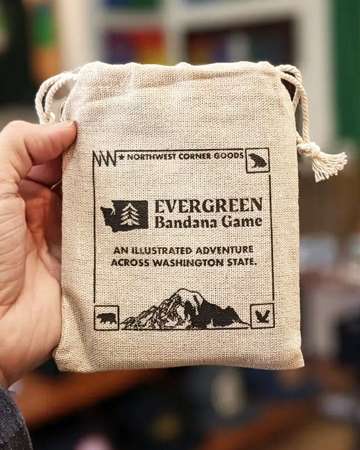 Evergreen Bandana Game-NW Corner Goods-Strange Ways