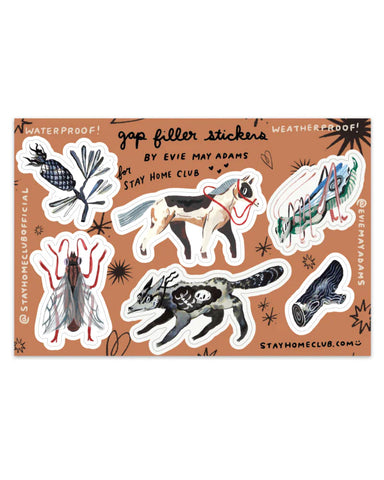 Evie May Adams Filler Sticker Sheet