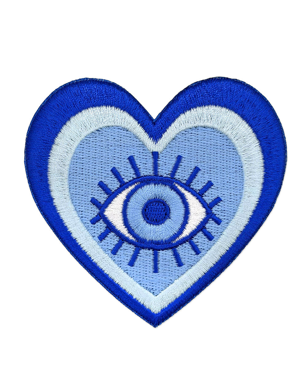 Evil Eye Heart Patch-Wildflower + Co.-Strange Ways