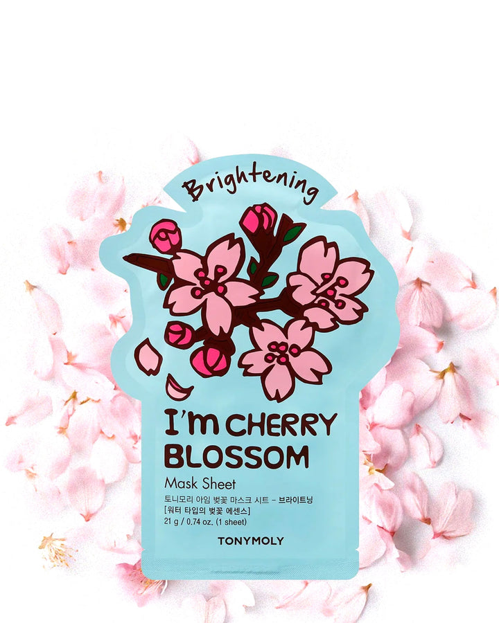 Cherry Blossom Sheet Mask (Brightening)-TONYMOLY-Strange Ways