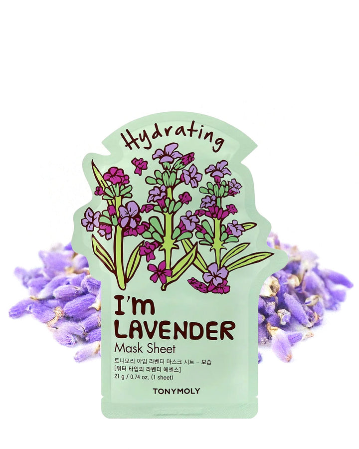 Lavender Sheet Mask (Hydrating)-TONYMOLY-Strange Ways