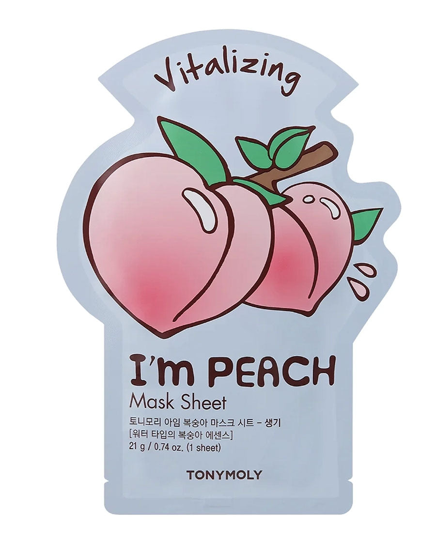 Peach Sheet Mask (Vitalizing)-TONYMOLY-Strange Ways