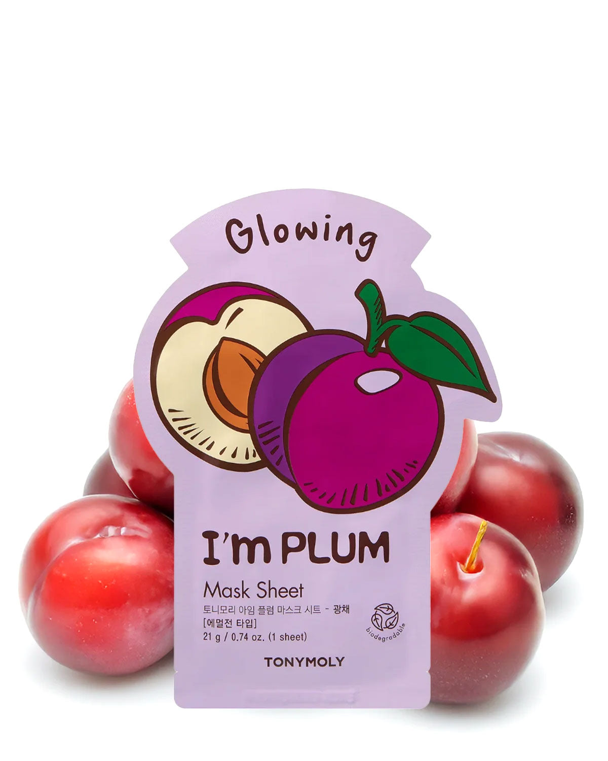 Plum Sheet Mask (Glowing)-TONYMOLY-Strange Ways