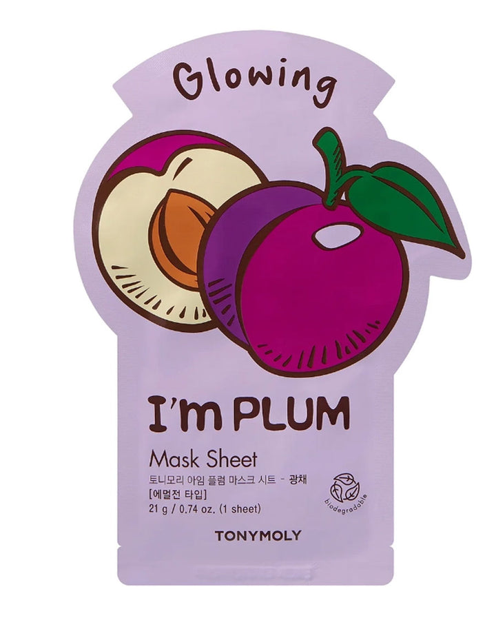 Plum Sheet Mask (Glowing)-TONYMOLY-Strange Ways