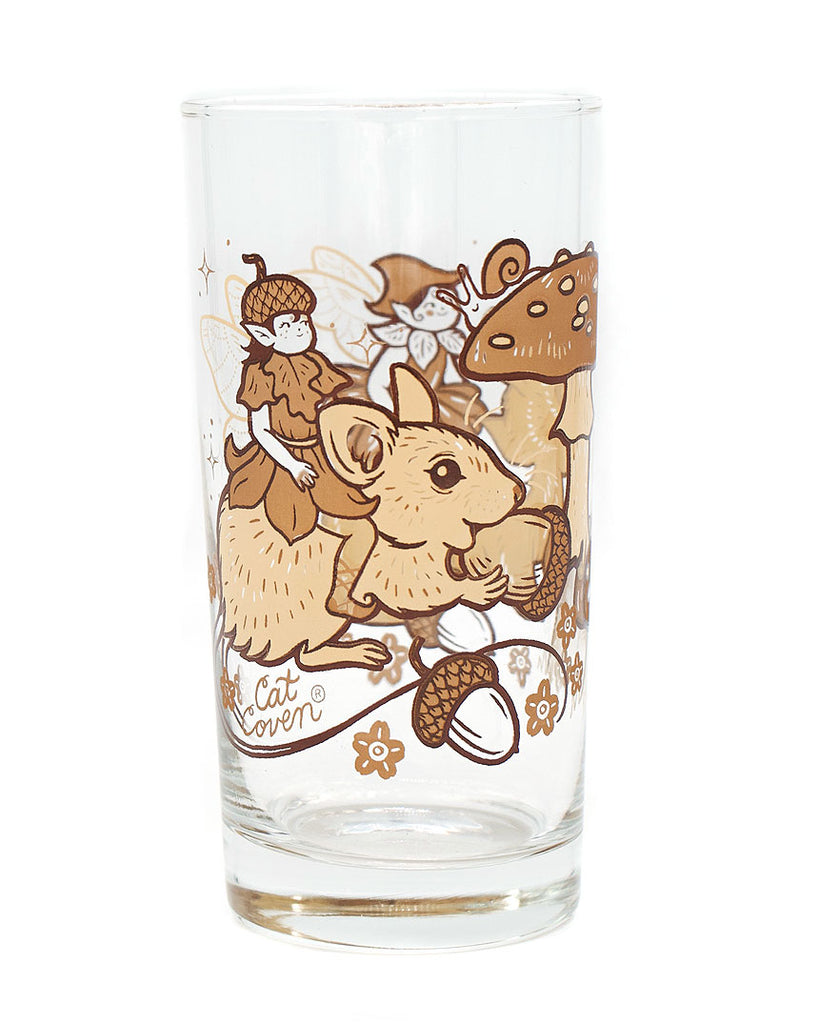 Fairy Friends Drinking Glass-Cat Coven-Strange Ways